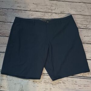 O'Neill Hybrid Hyperdry Navy Blue Flat Front Shorts 40